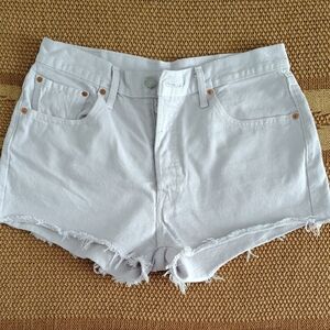 Levi's 501 Pale Lavender Jean Shorts for Women